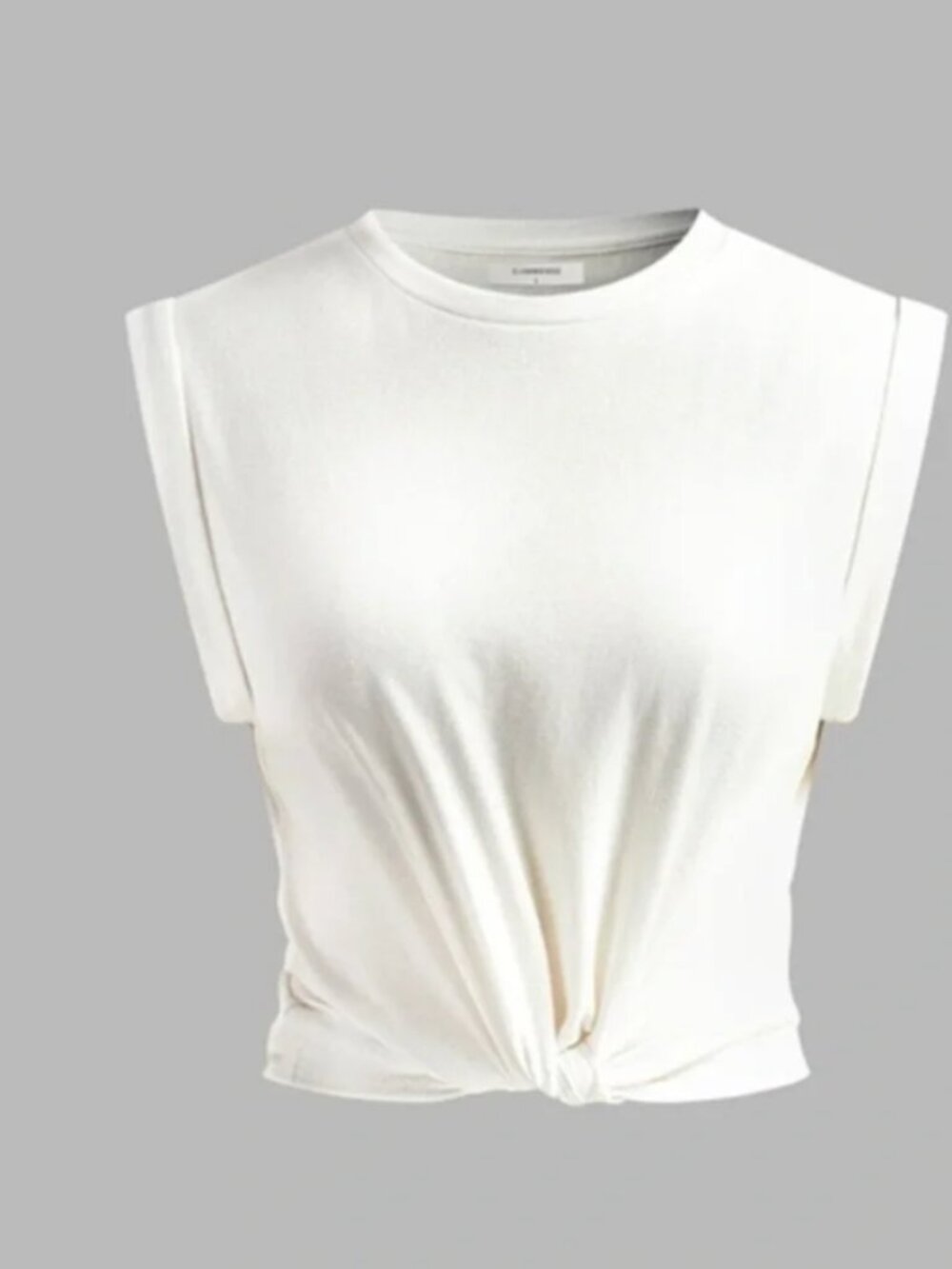 Commense Cotton Knotted T-Shirt
